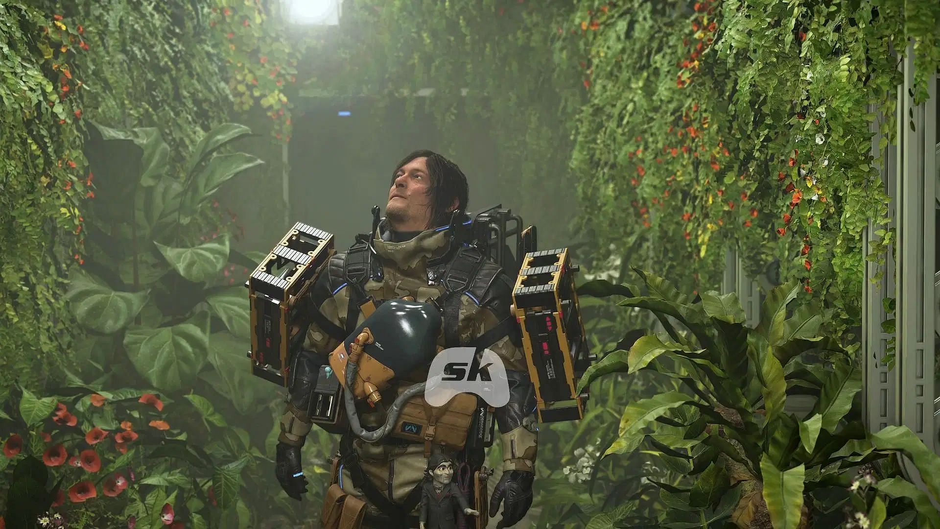 The Battle Skeleton is one of the most useful tools in Death Stranding 2 (Image via Sportskeeda Gaming || Sony Interactive Entertainment)